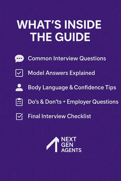 Interview Q&A for Estate Agent Roles